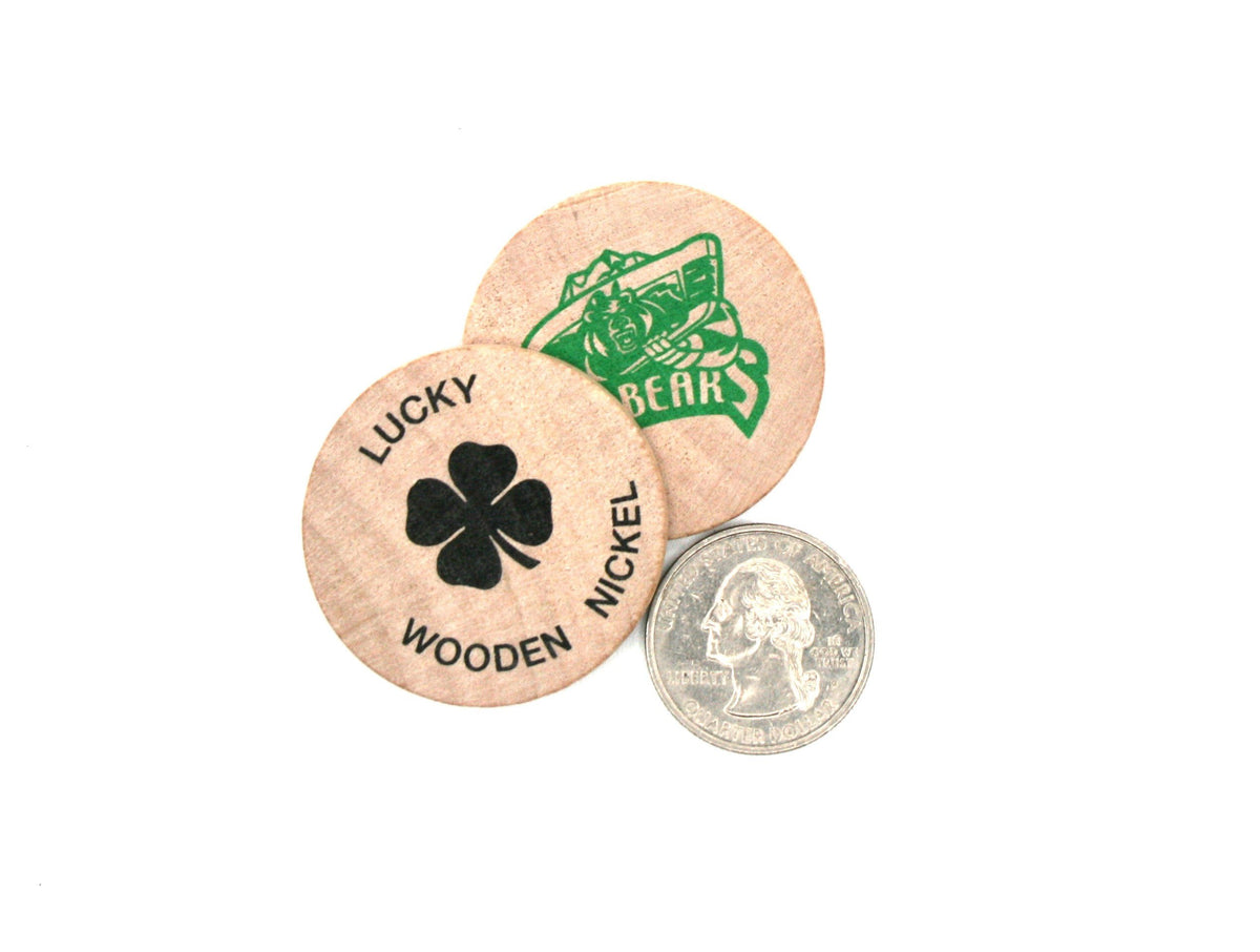 Lucky Wooden Nickel