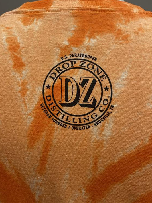 Scruffy City Shiners Tee Orange Tie Dye