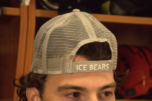 Trucker Hat Grey with Word Logo