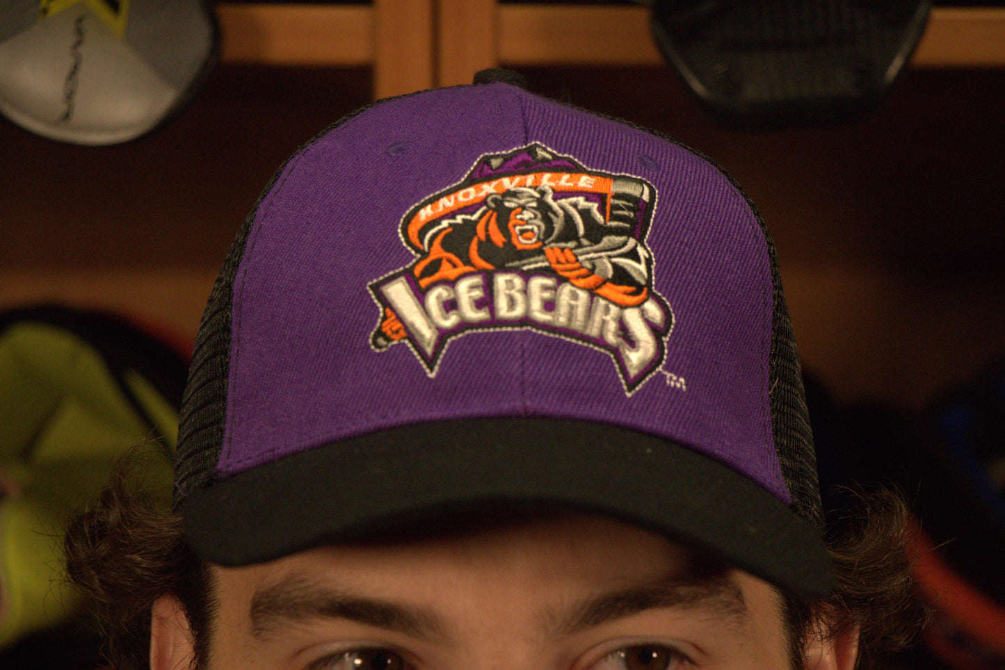 Trucker Hat Purple/Black