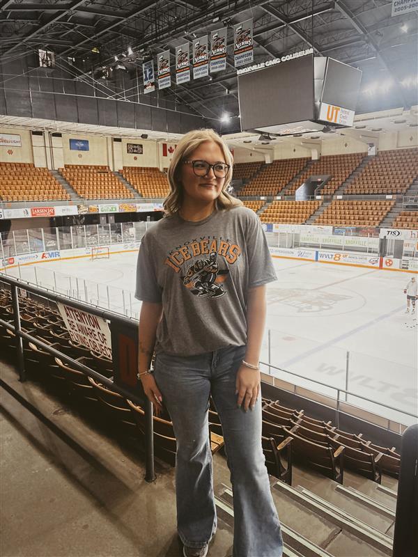 Skating Bear Vintage Tee