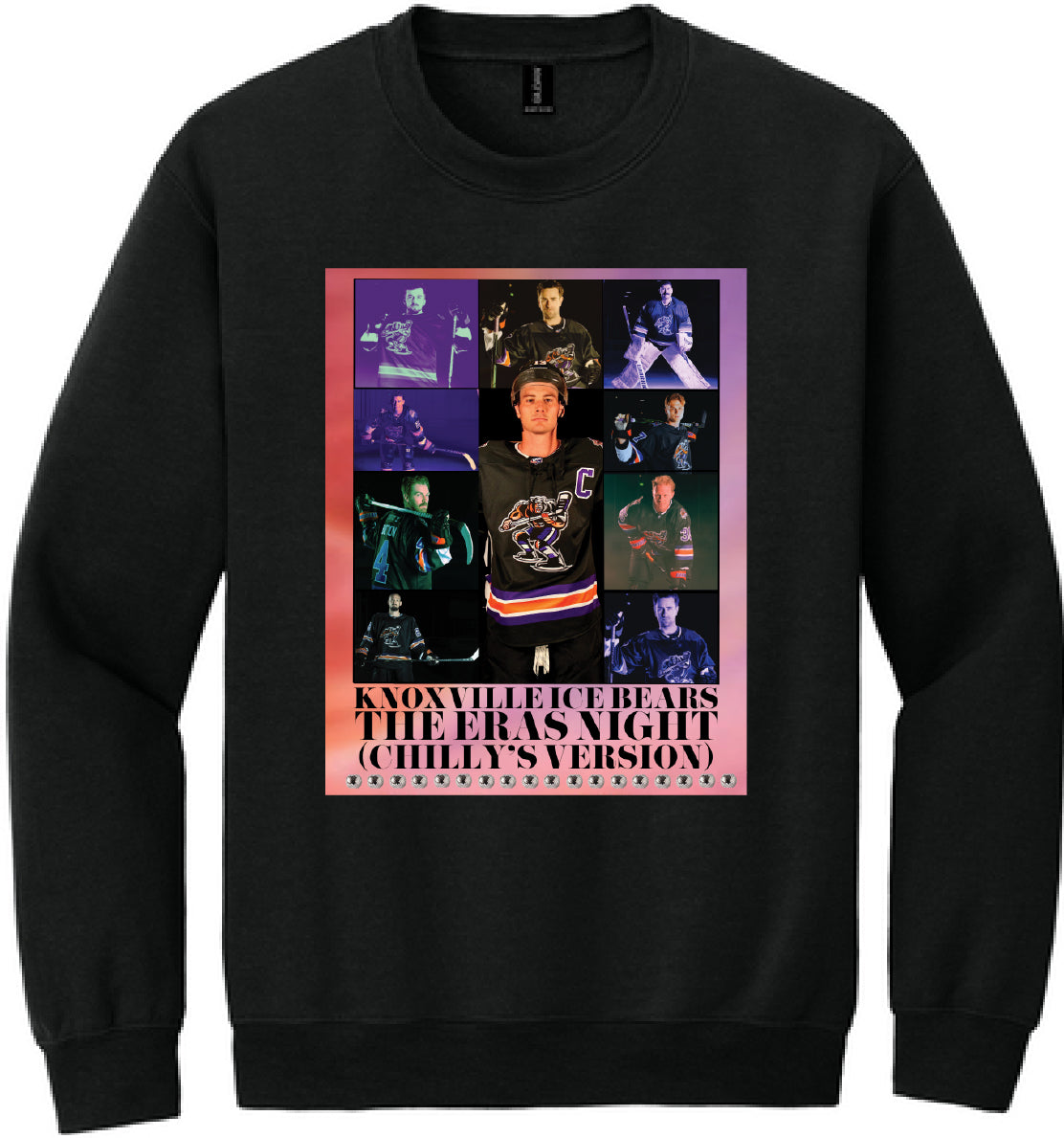 Eras Night (Chilly’s Version): Grid Crewneck