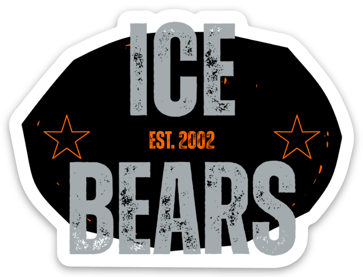 Distressed Ice Bears Decal