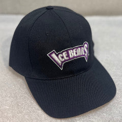 Hat Black with Purple ICEBEARS