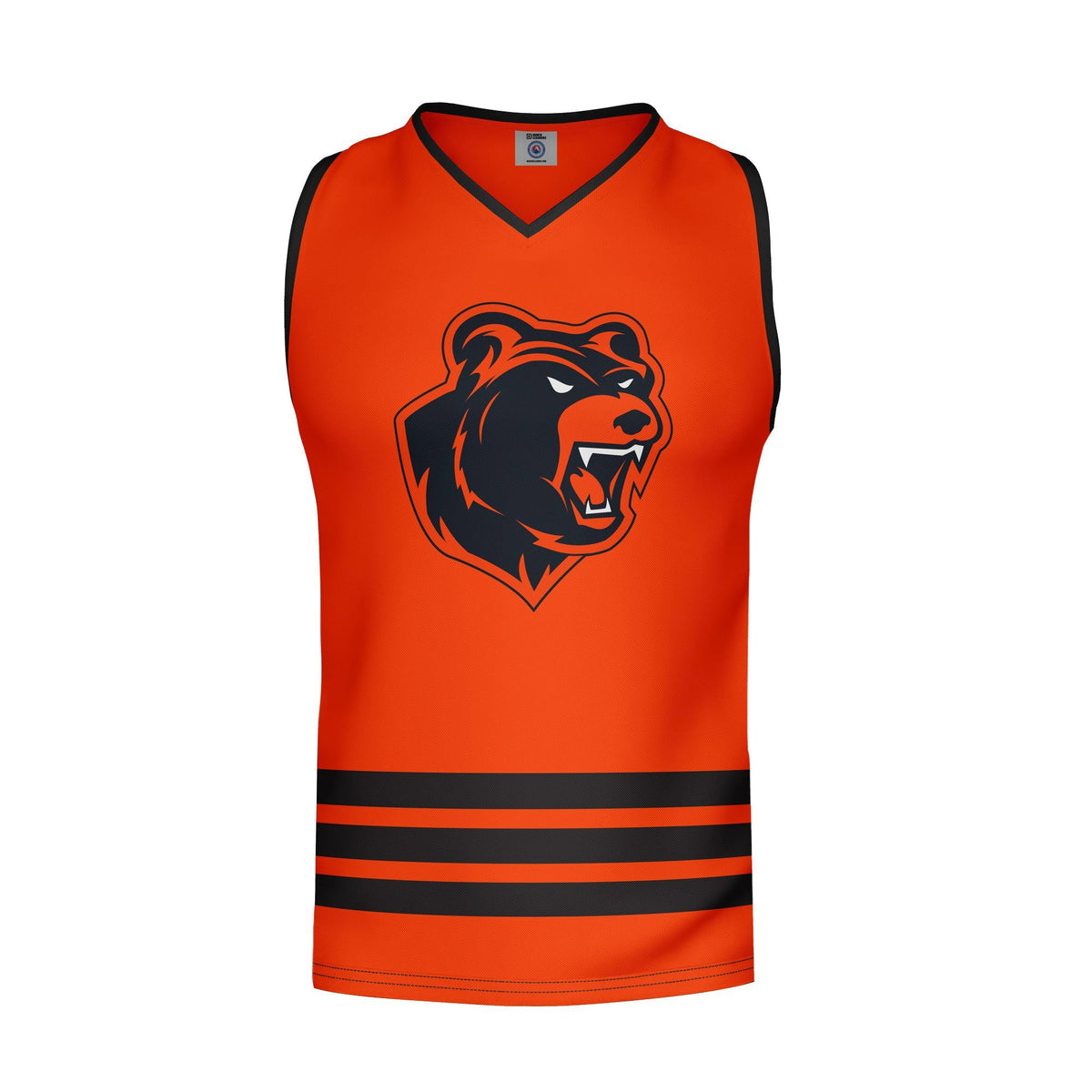 Bench Clearers Knoxville Ice Bears ROARange Hockey Tank - Orange - Polyester