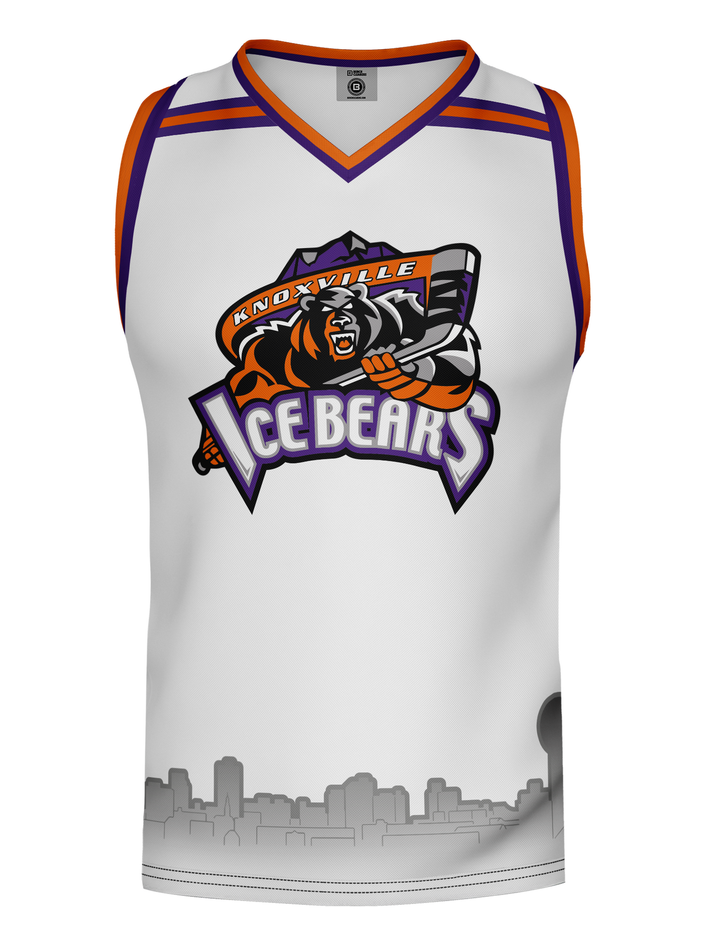 Knoxville Ice Bears 25-26 Away Hockey Tank