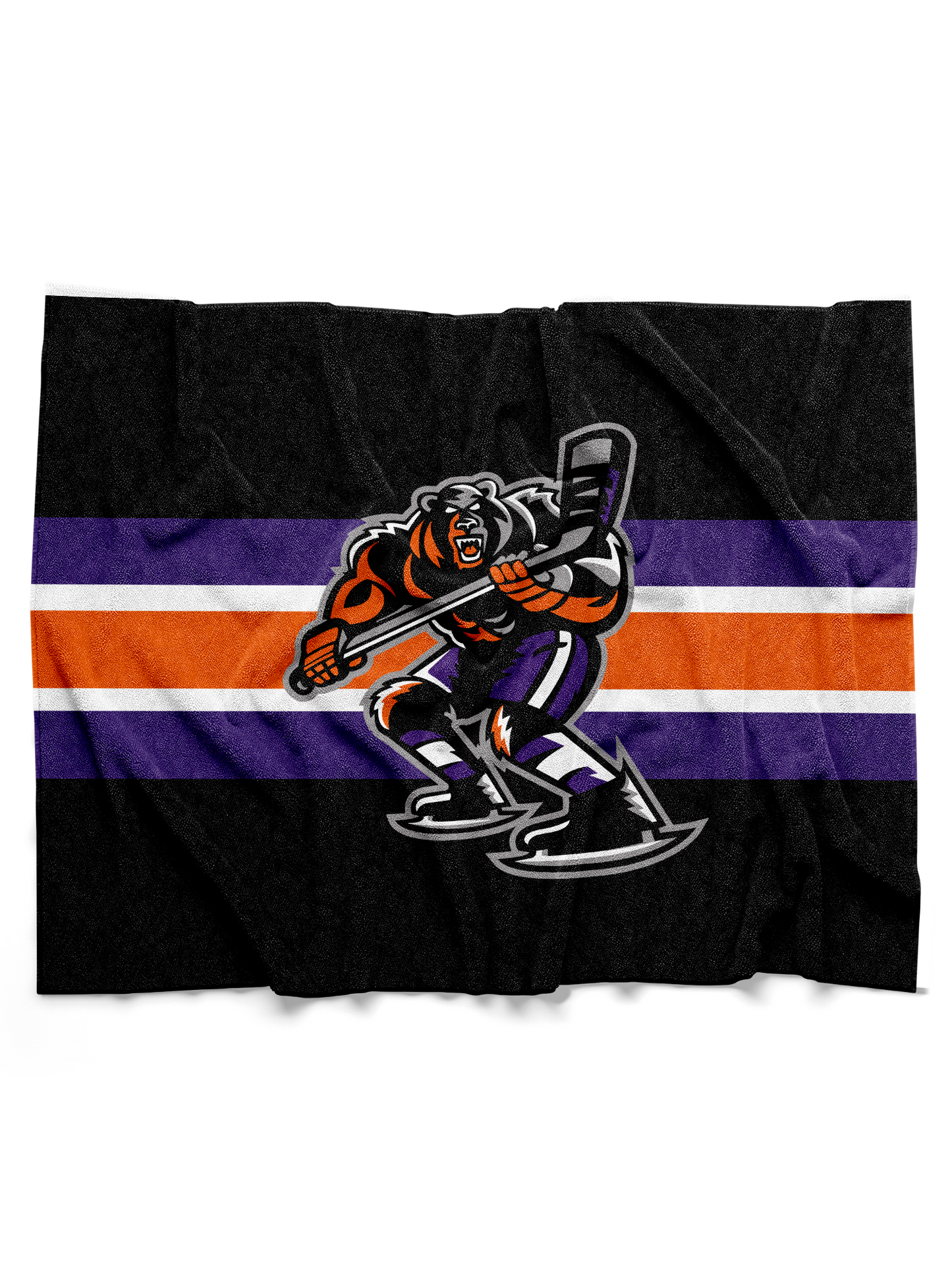 Knoxville Ice Bears 25-26 Home Sherpa Blanket
