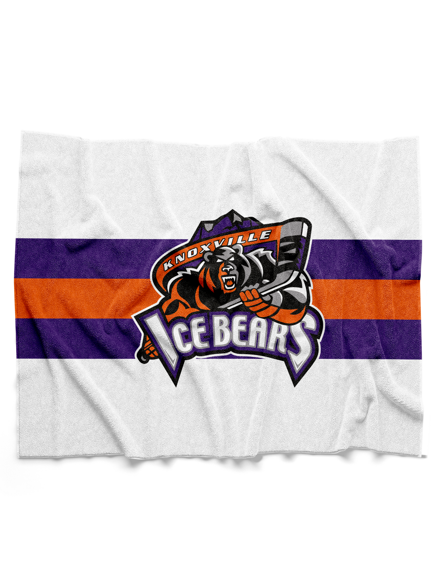 Knoxville Ice Bears 25-26 Away Sherpa Blanket