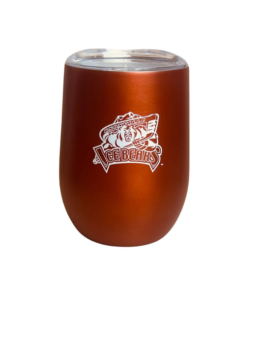 12oz Wine Tumbler Brnt Org