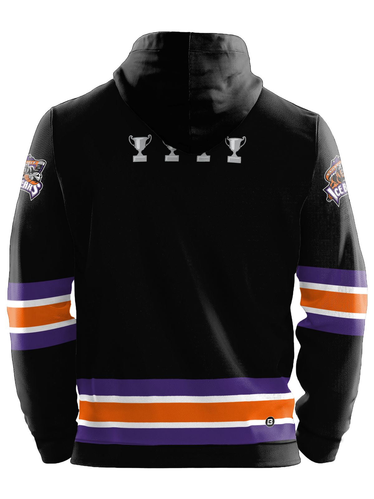 Knoxville Ice Bears 25-26 Home Hockey Hoodie - 2