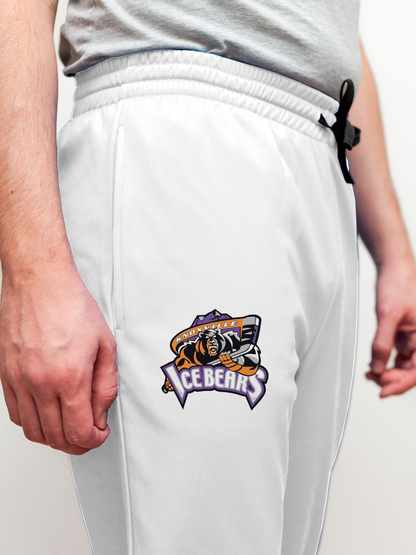 Knoxville Ice Bears 25-26 Away Hockey Jogger Pants - 3