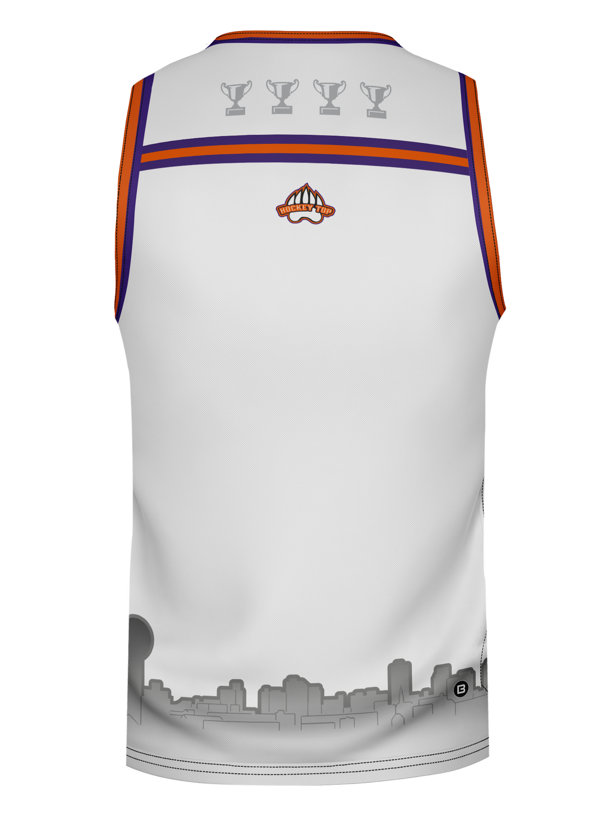 Knoxville Ice Bears 25-26 Away Hockey Tank - 2