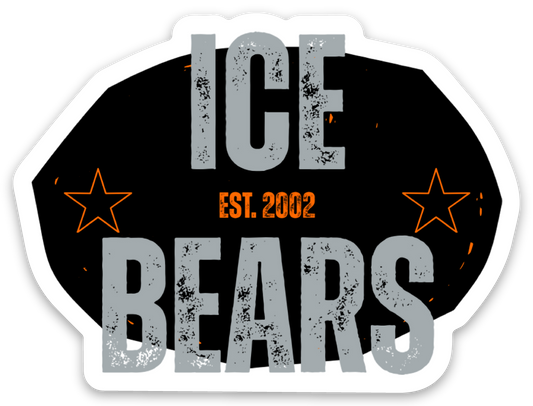 Distressed Ice Bears Decal