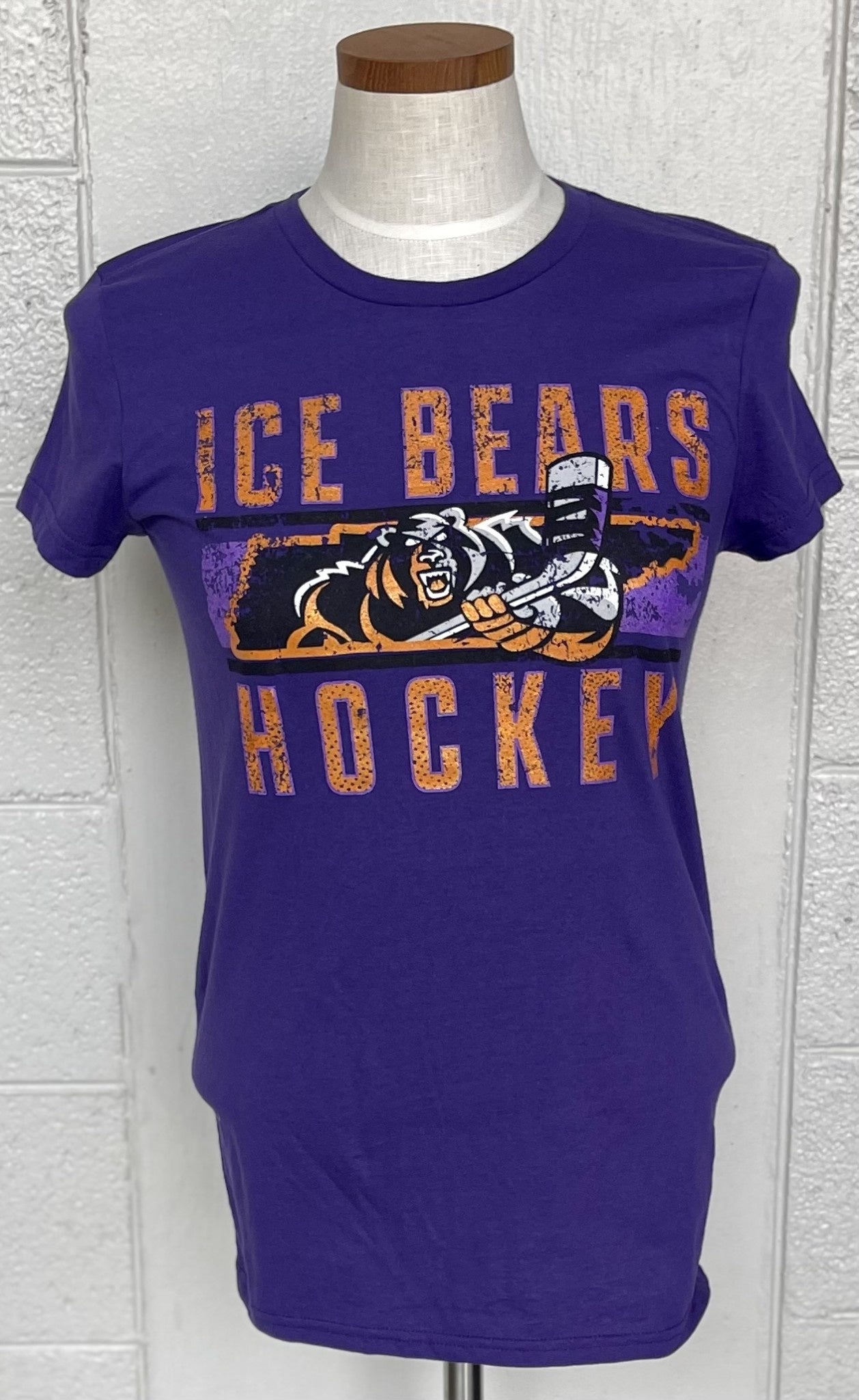 Women's Ice Bears Distressed Foil M