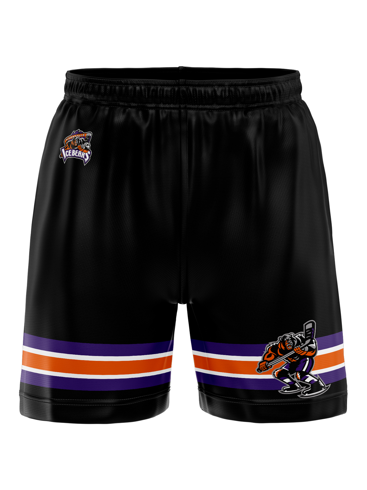 Knoxville Ice Bears 25-26 Home Hockey Shorts