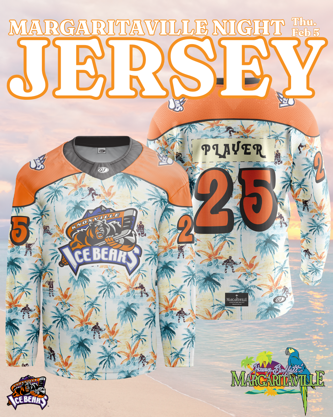 25-26 Margaritaville Replica Jersey