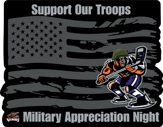 4" Military Appreciation Decal